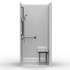 4LSS4238A5T ADA Transfer Shower Stall – Multi-Piece Code Compliant Alcove Unit