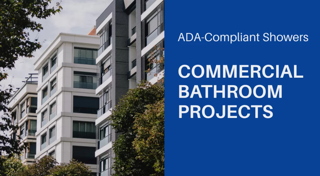 Poster of commercial barrier-free bathroom projects