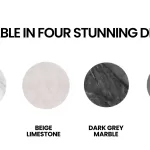 Crestline Shower displaying all available wall colors