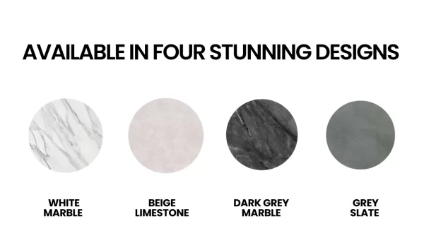 Crestline Shower displaying all available wall colors