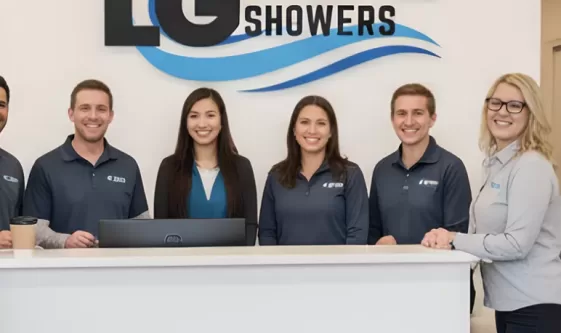 LG ACCESSIBLE SHOWERS ALL ABOUT TEAM WORK